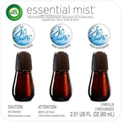 Air Wick Essential Mist Refill, 3 Ct, Lavender And Almond Blossom, Essential Oils Diffuser, Air Freshener -Household Cleaning Supply Store 51lbjPxMIS. AC
