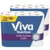 Viva Multi-Surface Cloth Paper Towels, Task Size - 12 Super Rolls (81 Sheets Per Roll) -Household Cleaning Supply Store 51lipFb1eEL