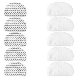 Amyehouse 10PK Replacement Pads Compatible With Bissell Powerfresh Steam Mop 1940 1440 1806 1544 2075 2685 Series 19401 19404 19409 1940A 1940F 1940N 1940T 1940Q 1940W B0006 15441 15443 2181 2814