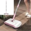 Hand Push Sweeper 3 In 1 Design, 360° Range Of Motion, Soft & Thick Brush+Microfiber Mop, One-Handed Operation, Household Lazy Sweeping Mopping Tool Hand Push Household Lazy Sweeper For Floor -Household Cleaning Supply Store 51n8JxjwYDL