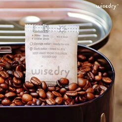 Wisedry 50 Gram [10 Packs] Silica Gel Desiccant Packets Microwave Fast Reactivate Moisture Absorbers Bags With Indicating Beads For Closet Gun Safes Bathroom Food Grade -Household Cleaning Supply Store 51nIxMI14rL