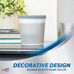 DampRid Refillable Moisture Absorber, 11 Oz., 6-Pack – Fresh Scent Moisture Absorbers, 10% More Absorbing Power*, Eliminates Musty Odors For Fresher, Cleaner Air -Household Cleaning Supply Store 51o5SODJDGL