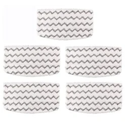 Aunifun 5 Packs Steam Mop Pads Replacement For Shark Steam Mop Hard Floor Cleaner S1000A For Shark Vacuum Cleaner S1000A S1000C S1000WM S1001C