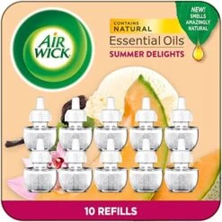 Air Wick Plug In Scented Oil Refill, 10ct, Lavender & Chamomile, Air Freshener, Essential Oils, Eco Friendly -Household Cleaning Supply Store 51pOnGLFRpL. AC