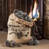 Fireplace And Firepit Color Cones, Festive Fun Rainbow Flame Changing Pine Cones, Firepit Campfire Hearth Wood Burning Accessories For Holidays Or Anytime (6 LB In Burlap Bag) -Household Cleaning Supply Store 51r4hh0tPuL