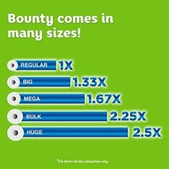 Bounty Select-A-Size, 2x More Absorbent 2-ply 74 Sheets Paper Towel Big Roll - 2-Pack -Household Cleaning Supply Store 51sqXbS6lML