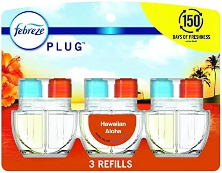 Febreze Odor-Fighting Fade Defy PLUG Air Freshener Refill, Mediterranean Lavender, (3) .87 Fl. Oz. Oil Refills 10 Febreze Odor-Fighting Fade Defy PLUG Air Freshener Refill, Mediterranean Lavender, (3) .87 Fl. Oz. Oil Refills - Image 8