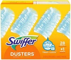 Swiffer Dusters Dusting Kit, Starter Kit Handle & 28 Duster Refills, 1 Count (Pack Of 29)