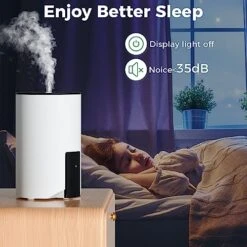 Humidifiers For Bedroom Large Room Home, 4L Cool Mist Humidifier For Smart App & Voice Control, Fill Essential Oil Diffuser For Baby And Plants, Quiet Ultrasonic Humidifier With 360° Nozzles, White 9 Humidifiers For Bedroom Large Room Home, 4L Cool Mist Humidifier For Smart App & Voice Control, Fill Essential Oil Diffuser For Baby And Plants, Quiet Ultrasonic Humidifier With 360° Nozzles, White -Household Cleaning Supply Store 51tcxjqCL2L