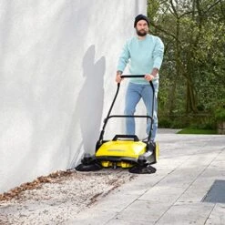 Karcher Kärcher - S 6 Twin Walk-Behind Outdoor Hand Push Floor Sweeper - 10 Gallon Capacity - 33.9" Sweeping Width - Sweeps Up To 32,300 Square Feet/Hour 14 Karcher Kärcher - S 6 Twin Walk-Behind Outdoor Hand Push Floor Sweeper - 10 Gallon Capacity - 33.9" Sweeping Width - Sweeps Up To 32,300 Square Feet/Hour -Household Cleaning Supply Store 51uFJS09kkL