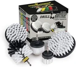 Drill Brush Power Scrubber By Useful Products - Shower Brush - Shower Cleaner - Toilet Cleaner - Bathroom Cleaner - Toilet Brush - Tile Cleaner - Floor Cleaner - Bathroom Accessory Set - Clean Shower -Household Cleaning Supply Store 51ukvzkGcQL. AC