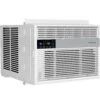 HOmeLabs Window Air Conditioner 14500 BTU - Eco Mode, LED Control Panel - Low Noise, Remote Control, 24-Hr Timer - Compatible With Alexa And Google Assistant - Ideal For Rooms Up To 700 Sq. Ft. -Household Cleaning Supply Store 51x4l91Yg6L