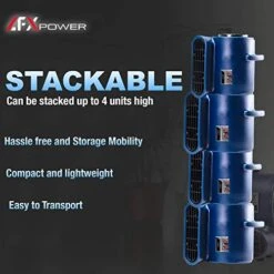 AFX POWER CAT 2 Air Mover Blower Carpet Dryer Floor Fan, For Restoration And Janitorial Use, To Clean And Dry Water Spills, Leaks Or Floods (1/3 HP) 10 AFX POWER CAT 2 Air Mover Blower Carpet Dryer Floor Fan, For Restoration And Janitorial Use, To Clean And Dry Water Spills, Leaks Or Floods (1/3 HP) -Household Cleaning Supply Store 51z3vi6MqGL