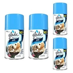 Glade® Glade Automatic Spray Air Freshener Refill, Pet Clean Scent, 6.2 Ounce (4 Pack)