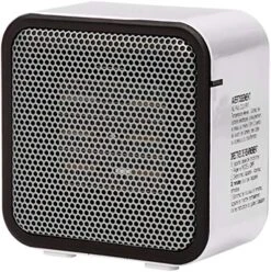 Amazon Basics 500-Watt Ceramic Small Space Personal Mini Heater - Black -Household Cleaning Supply Store 612fww5p6BL. AC
