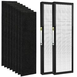 2-Pack FLT4825 True HEPA Filter B Replacement Compatible For G-guardian Models AC4825 AC4850PT AC4900CA AC4820 PureGuardian AP2200CA Plus 8 Carcon Filter