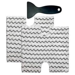 Dttery 2 Pack For Shark Lift-Away Pro Genius Steam Mop S3973 S3973D S3973WM S5002Q S5003A S5003D S6001W S6001WM S6002 S6002C S6003D S6003W Touch-Free Dirt Grip Washable Microfiber Pads XTP184 P184WQ