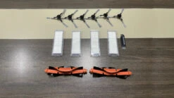 LVTENGAI Replacement Parts Compatible With WYZE Robot Vacuum Cleaner WVCR200S Accessories, 2 Main Brushes, 4 Hepa Filters, 6 Side Brushes Attachment Spare Pack -Household Cleaning Supply Store A1JiIVccyCL