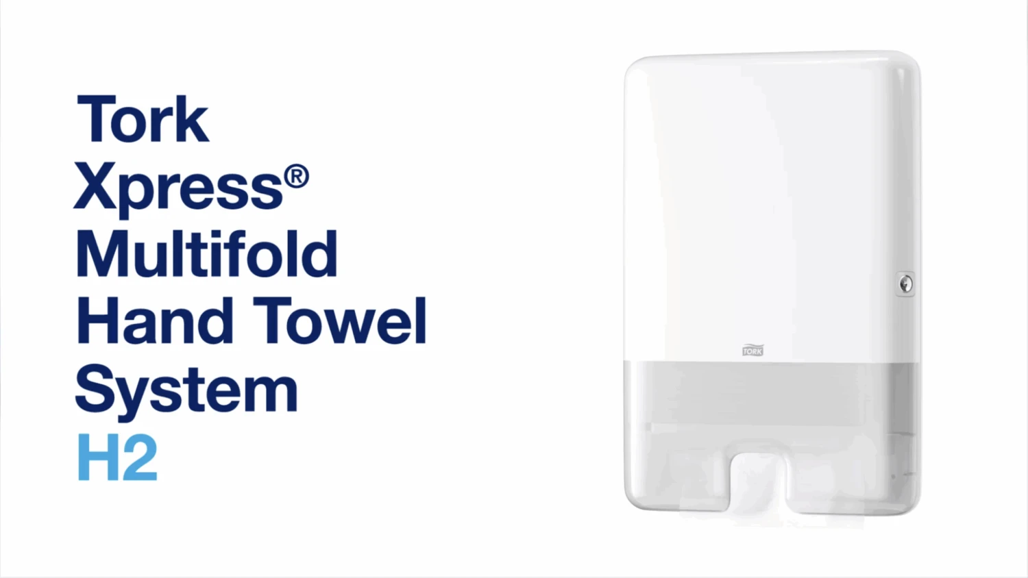 Tork Xpress Multifold Hand Towel Dispenser White H2, Slim, One-at-a-Time Dispensing, Elevation Design, 552020 9 Tork Xpress Multifold Hand Towel Dispenser White H2, Slim, One-at-a-Time Dispensing, Elevation Design, 552020 - Image 7